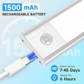 2 pack Under Cupboard Kitchen Lights - 39 LED Motion Sensor Strip Lights